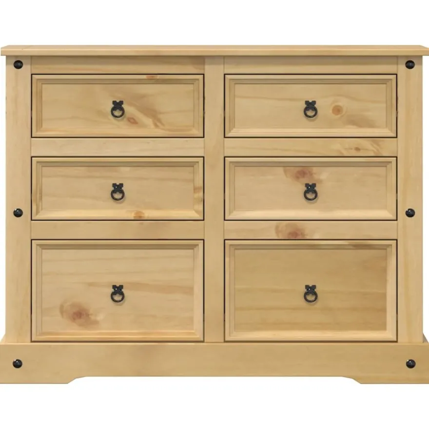 Lipasto Corona 112x48x91 cm täysi mänty (05677)