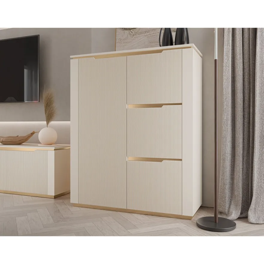 Lipasto Nomla 4D HILAFIN, 106x131cm, beige