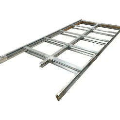 Liukuovi seinän sisään Stella Pocket Door M10, ristikko, 1025x2040mm, alumiini