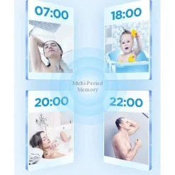 Lämminvesivaraaja Midea Salute Flex, Wi-Fi, emali, 100l, Verkkokaupan poistotuote