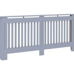 Lämpöpatterin suoja antrasiitti mdf 172x19x81cm