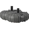 Lokasäiliö Meltex MX-Luja 2 x 5000 L, kytkettynä