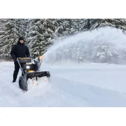Lumilinko Stiga ST 966 hydrostaattivaihteistolla, 230V sähköstartilla + lämpökahvat