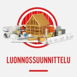 Luonnossuunnittelu autotalleille ja piharakennuksille