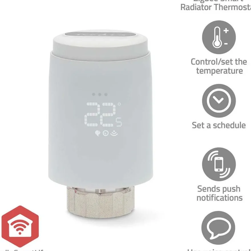 Älytermostaatti Nedis ZBHTR20WT SmartLife Zigbee 3.0