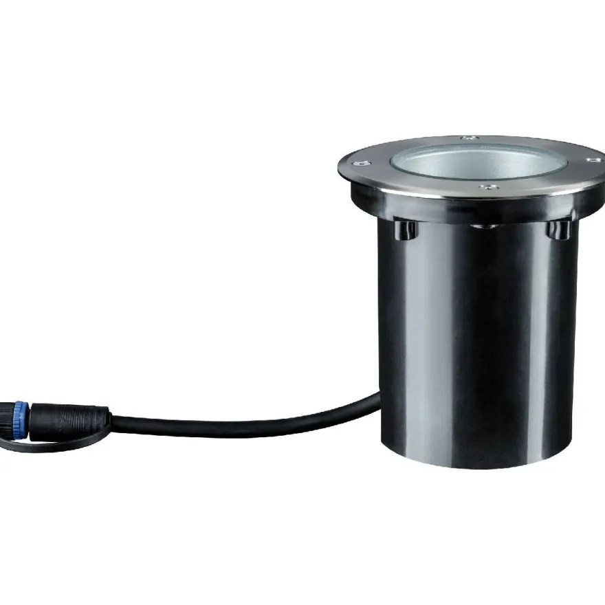 Maavalaisin Paulmann Plug & Shine, IP67, 20°, teräs