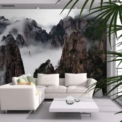 Maisematapetti Artgeist Sea of ​​pilvien Huangshan Mountain, Kiina, eri kokoja
