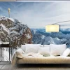Maisematapetti Artgeist Winter in Zugspitze, 500x280cm