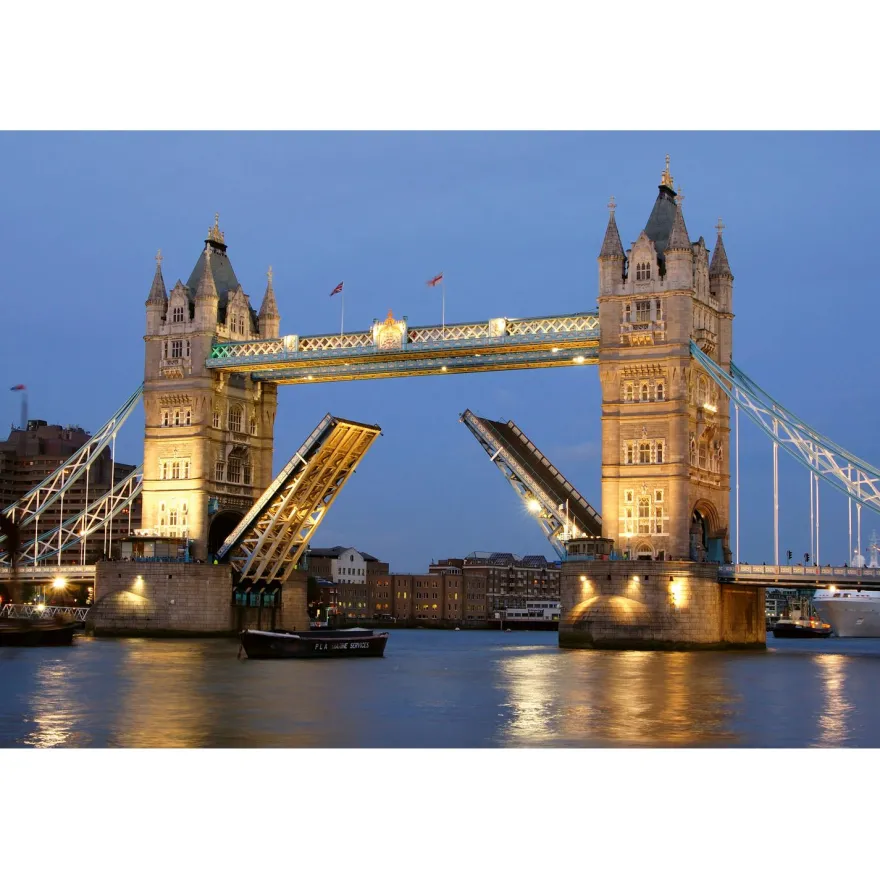 Maisematapetti Dimex Tower Bridge Night, 375x250cm