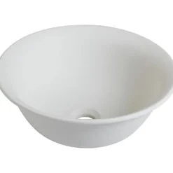 Malja-allas Bathco New Nordic, Ø400mm, matta luonnonvalkoinen