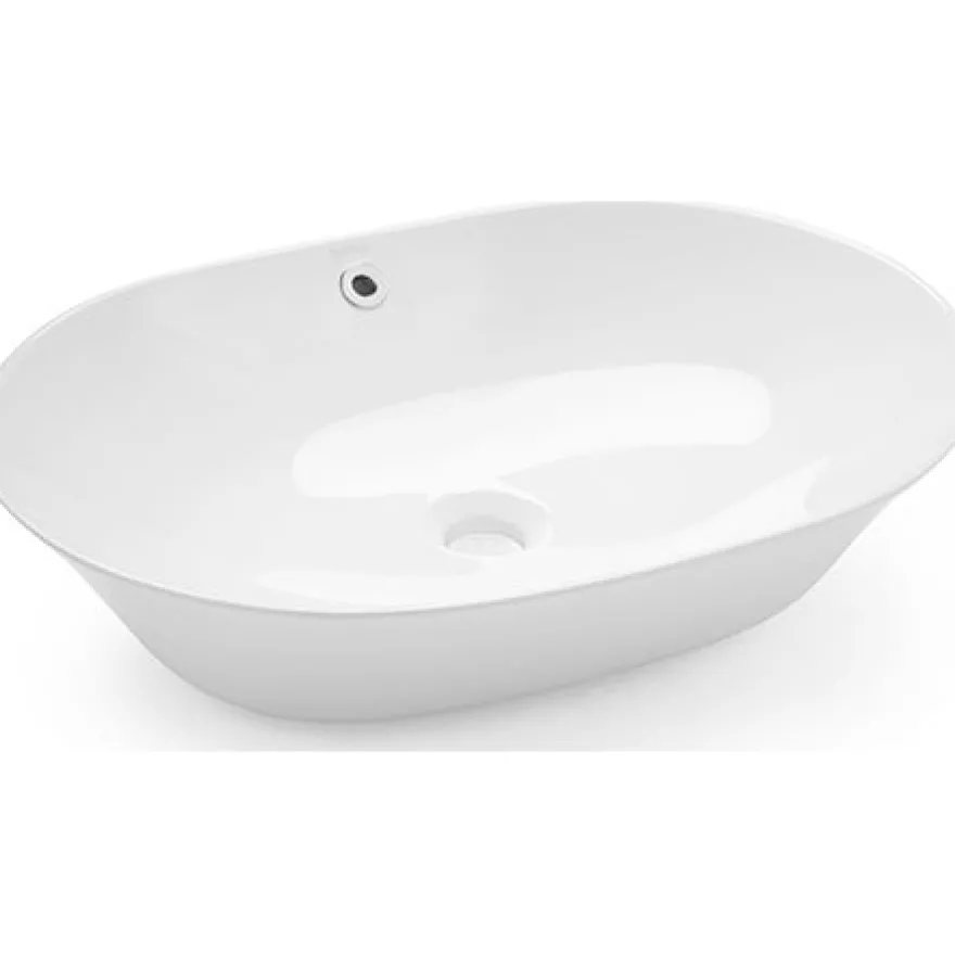 Malja-allas Bathco New Toulouse, 588x422mm, kiiltävä valkoinen