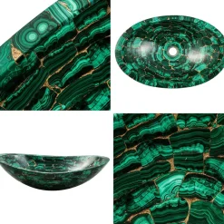 Malja-allas GL 416, malakiitti, 560X370X150mm