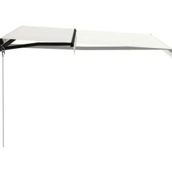 Manuaalisesti sisäänkelattava markiisi ledillä 300x250 cm