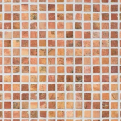 Marmorimosaiikki Qualitystone Square Terra, verkolla, 20 x 20 mm