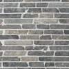 Marmorimosaiikki Qualitystone Stick Light Gray, verkolla, 10 mm x vapaa mitta