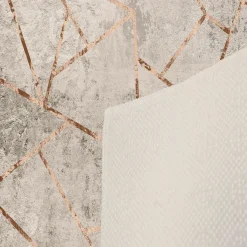 Matto Linento EEXFAB826, 100x200cm, beige/harmaa