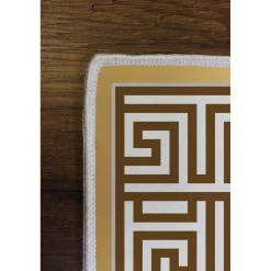 Matto Linento HMNT595, 60x100cm, harmaa/beige