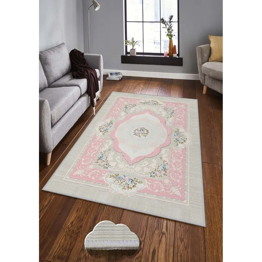 Matto Linento HMNT659, 160x230cm, vaaleanpunainen