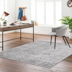 Matto Linento Kece-Fr09, harmaa/beige, eri kokoja