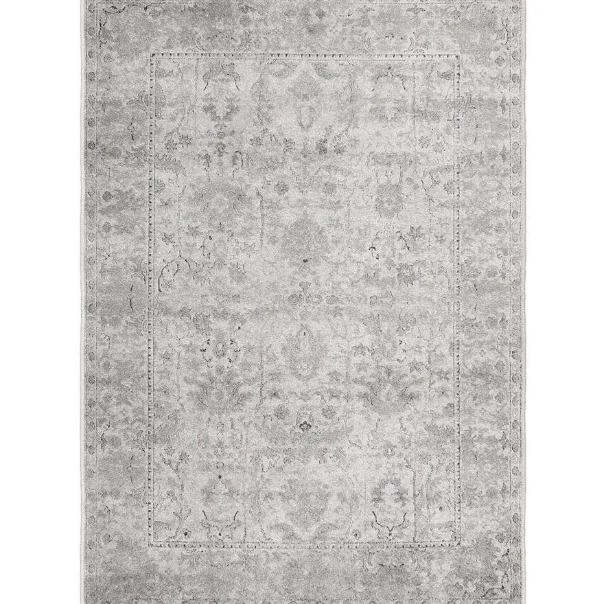 Matto Linento Kece-Fr09, harmaa/beige, eri kokoja