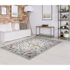 Matto Linento Vintage 7655 harmaa/monivärinen, eri kokoja