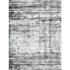 Matto Linento Wookece319, 100x150cm, valkoinen/harmaa