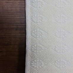 Matto Linento Wookece319, 100x150cm, valkoinen/harmaa