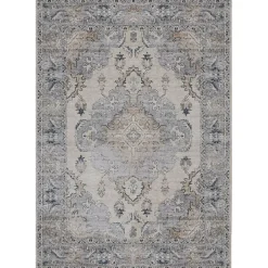 Matto Linento Woopamuk179, 160x230cm, beige/sininen