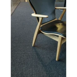 Matto VM Carpet Esmeralda, mittatilaus, musta