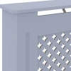 Mdf lämpöpatterin suoja harmaa 78 cm