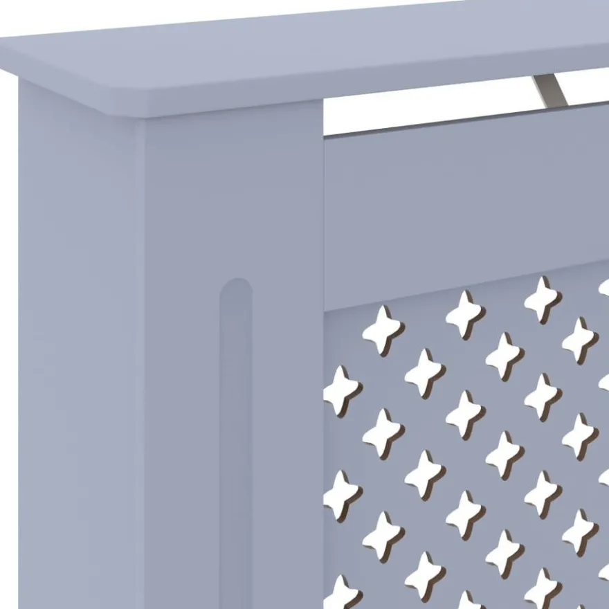 Mdf lämpöpatterin suoja harmaa 78 cm