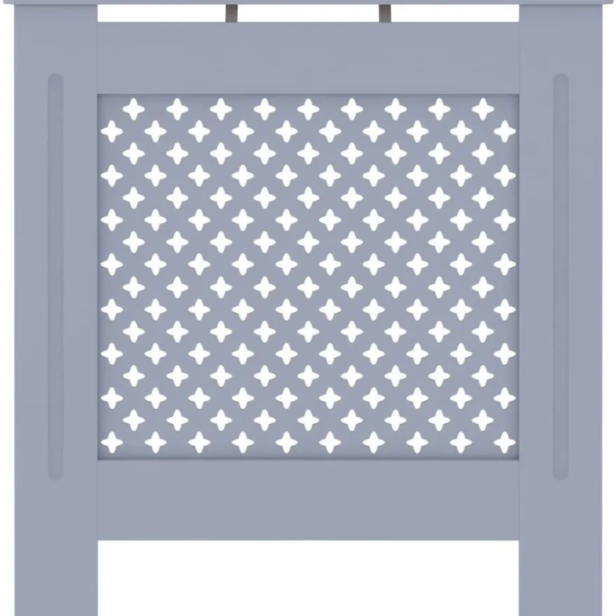 Mdf lämpöpatterin suoja harmaa 78 cm