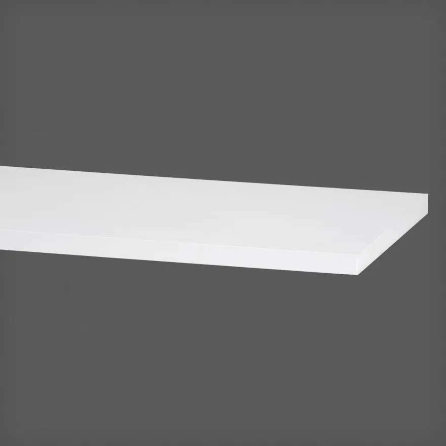 Melamiinihylly Elfa 25 Classic, 900x250x19mm, valkoinen