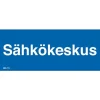 Merkintäkilpi "Sähkökeskus", 20x8cm