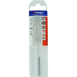 Metalliporanterä Tivoly T Line, 1, 5mm, HSS, 2 kpl, Ø1