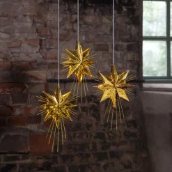 Metallitähti Star Trading Mini Luxe, 36cm, messinki
