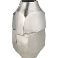 Metallivaasi Eglo Living Abucay, 29cm, nikkeli