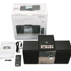 Mikrohifisarja Lenco, DAB+/FM/CD/bluetooth