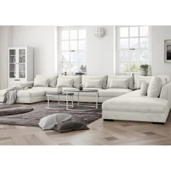 Moduulisohva Dubai, Large, divaanilla, vasen, eri värivaihtoehtoja (UBLDV)