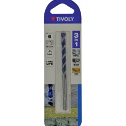 Monimateriaaliporanterä Tivoly 3-in-1 pellille, puulle ja betonille 8x120 mm