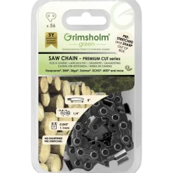 Moottorisahan ketju Grimsholm 8" 56dl 1/4" 1.1mm Premium Cut