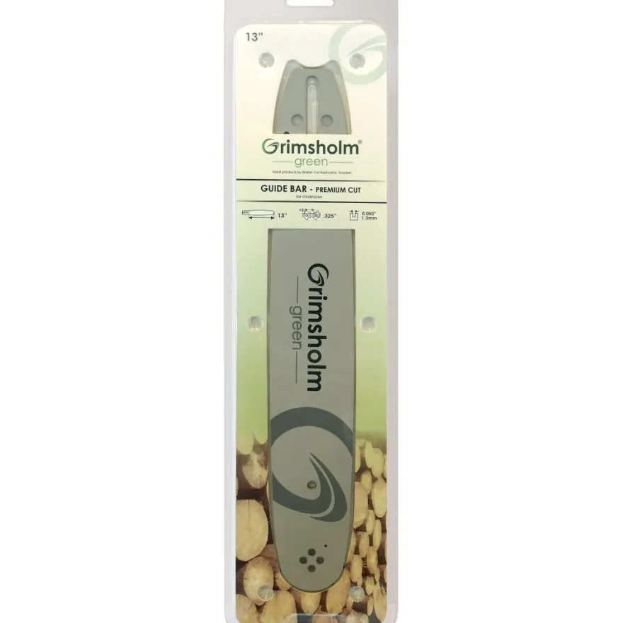 Moottorisahan laippa Grimsholm 13" .325" 1.3mm Premium Cut