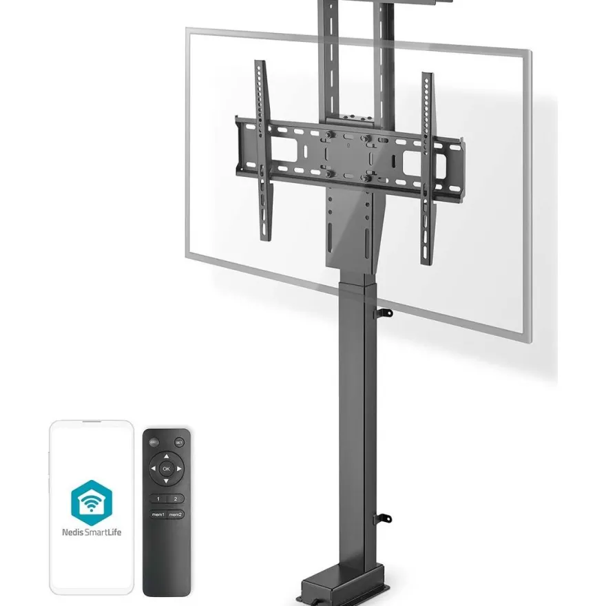 Moottoroitu TV-hissiteline Nedis TVSM5840BK 37-80"