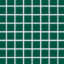 Mosaiikkilaatta Pukkila Color Victorian Green, himmeä, sileä, 22x22mm