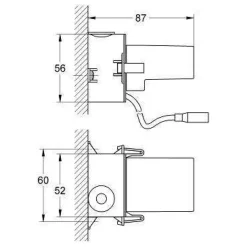 Muunnin Grohe F-Digital -ohjaimelle
