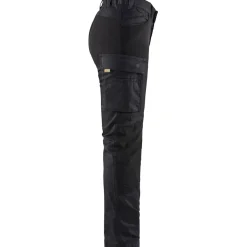 Naisten housut Blåkläder 7147 Stretch, mariininsininen/musta