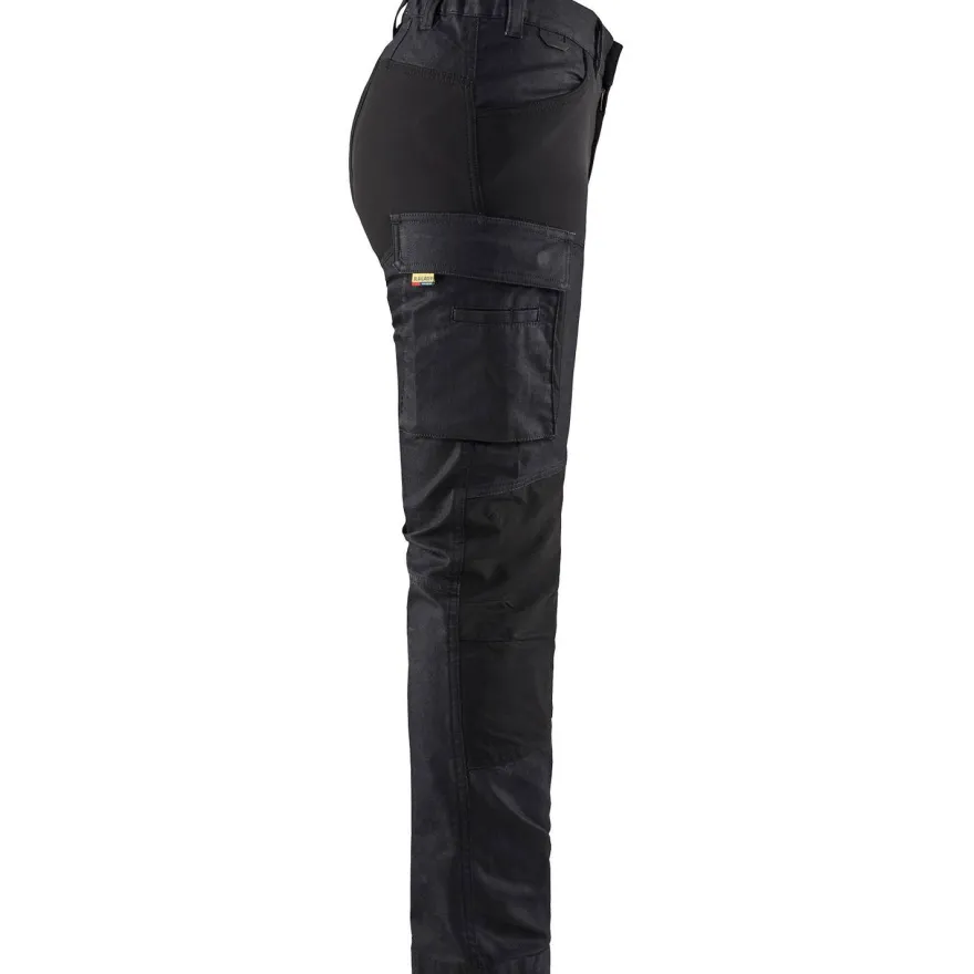 Naisten housut Blåkläder 7147 Stretch, mariininsininen/musta
