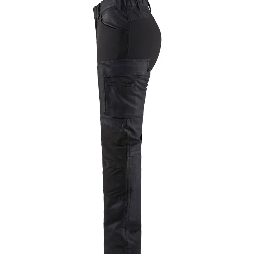 Naisten housut Blåkläder 7147 Stretch, mariininsininen/musta