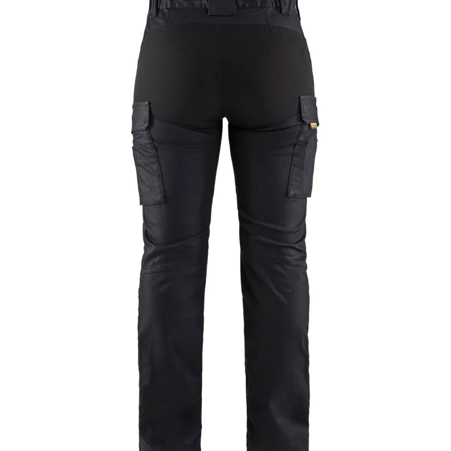 Naisten housut Blåkläder 7147 Stretch, mariininsininen/musta