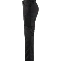 Naisten housut Blåkläder 7147 Stretch, musta